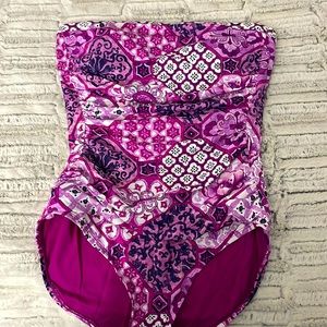 COPY - Tommy Bahama one piece ruched swimsuit